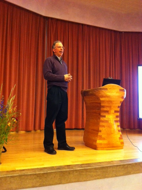 Dr. Mark Kamsler lecturing