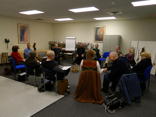 Group in meeting room