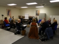 Group in meeting room